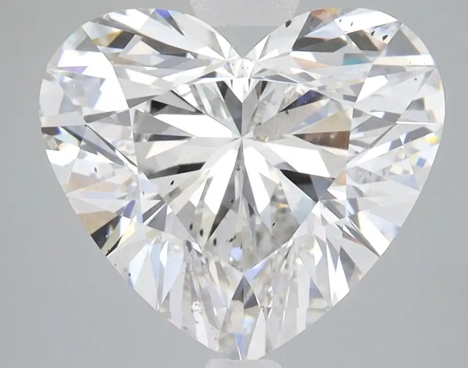 4.29 Carat Certified Heart Loose Stone Lab Grown Diamond No. 1102345 - Larson Jewelers