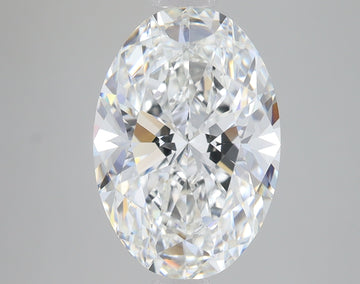 3.94 Carat Certified Oval Loose Stone Lab Grown Diamond No. 1345633