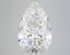 6.86 Carat Certified Pear Loose Stone Lab Grown Diamond No. 1029829