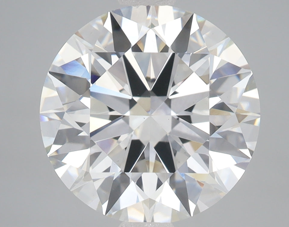 5.7 Carat Certified Round Loose Stone Lab Grown Diamond No. 2038218