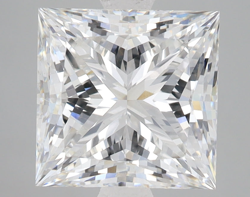 4.41 Carat Certified Princess Loose Stone Lab Grown Diamond No. 2039038
