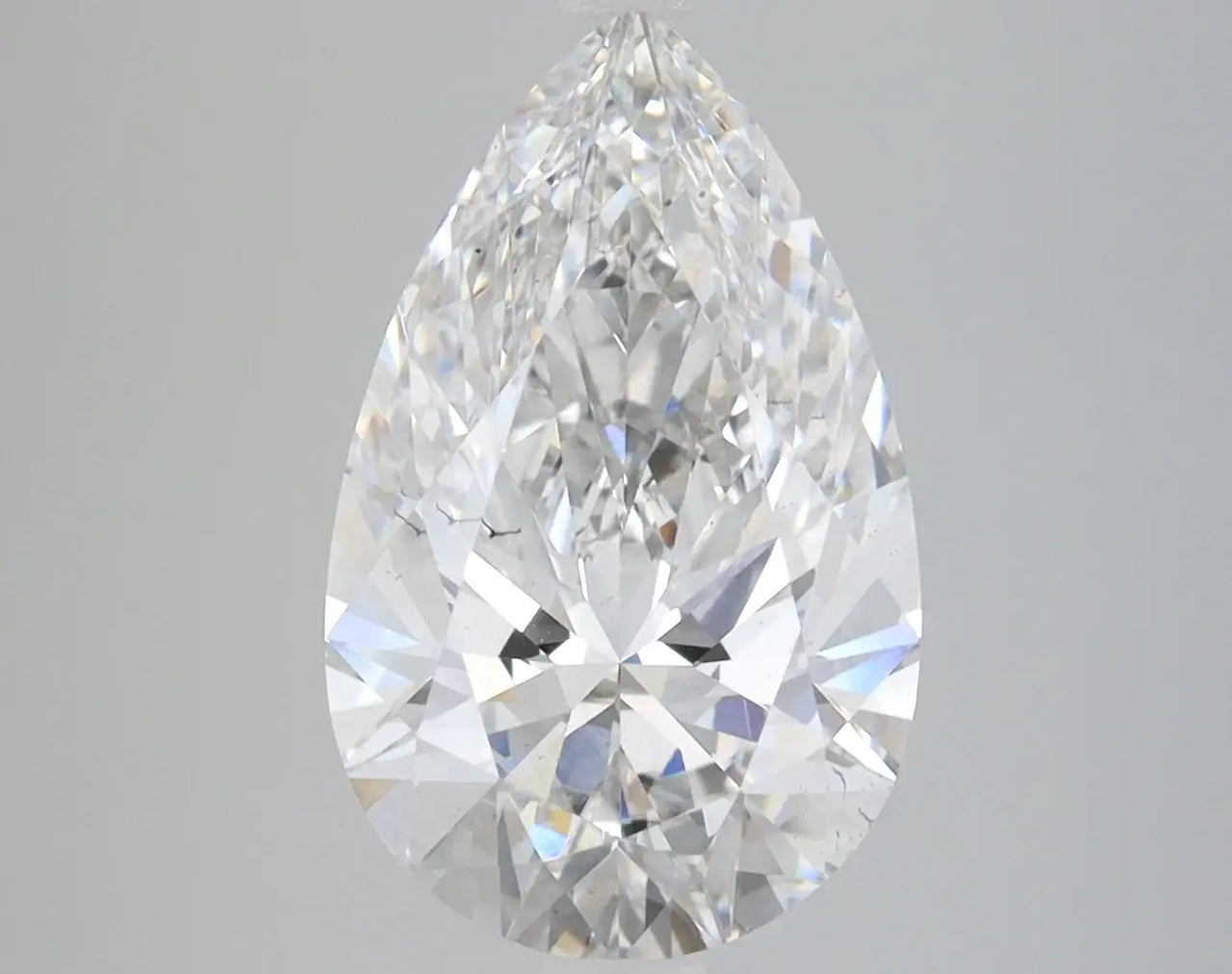 3.52 Carat Certified Pear Loose Stone Lab Grown Diamond No. 1038536 - Larson Jewelers