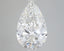 4.52 Carat Certified Pear Loose Stone Lab Grown Diamond No. 1192386