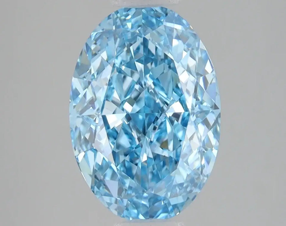 3.09 Carat Certified Oval Loose Stone Lab Grown Diamond No. 1239810 - Larson Jewelers