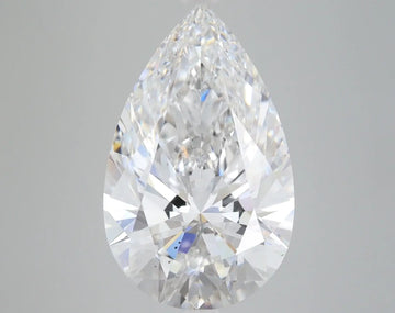 7.03 Carat Certified Pear Loose Stone Lab Grown Diamond No. 1036689 - Larson Jewelers