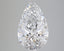 4.04 Carat Certified Pear Loose Stone Lab Grown Diamond No. 1039029
