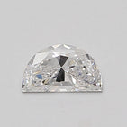 0.42 Carat Certified Half moon Loose Stone Lab Grown Diamond No. 1150576