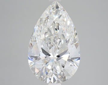 3.57 Carat Certified Pear Loose Stone Lab Grown Diamond No. 1378549