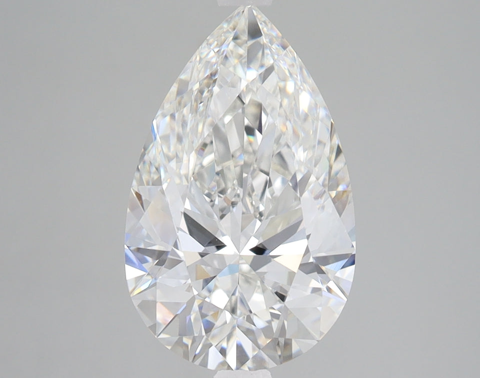 3.57 Carat Certified Pear Loose Stone Lab Grown Diamond No. 1378549