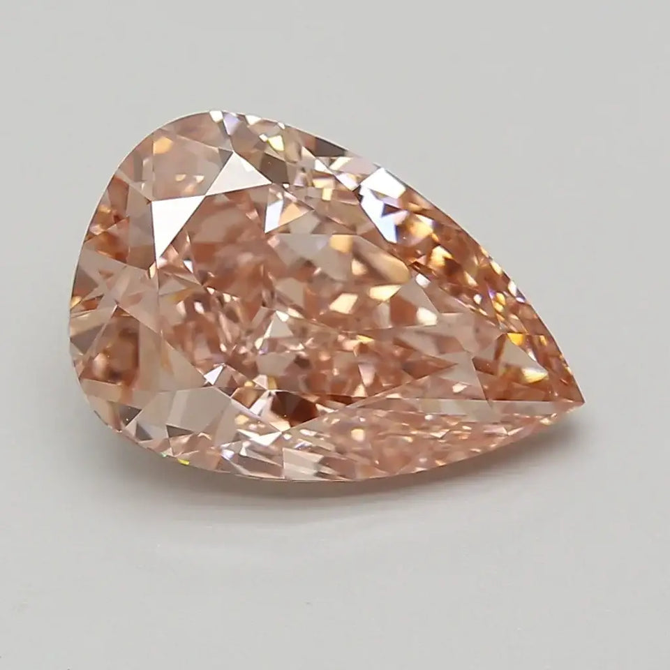 5.48 Carat Certified Pear Loose Stone Lab Grown Diamond No. 1257426 - Larson Jewelers