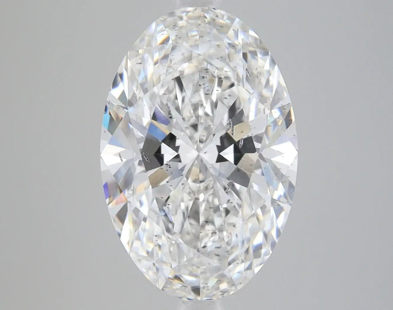 3.74 Carat Certified Oval Loose Stone Lab Grown Diamond No. 1029072 - Larson Jewelers