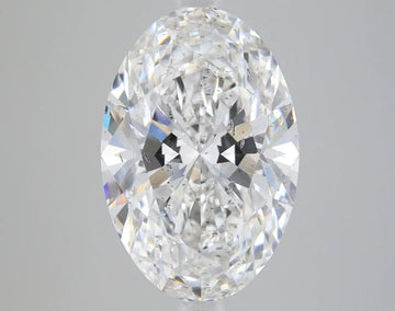 3.74 Carat Certified Oval Loose Stone Lab Grown Diamond No. 1029072 - Larson Jewelers