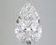 4.45 Carat Certified Pear Loose Stone Lab Grown Diamond No. 1034862