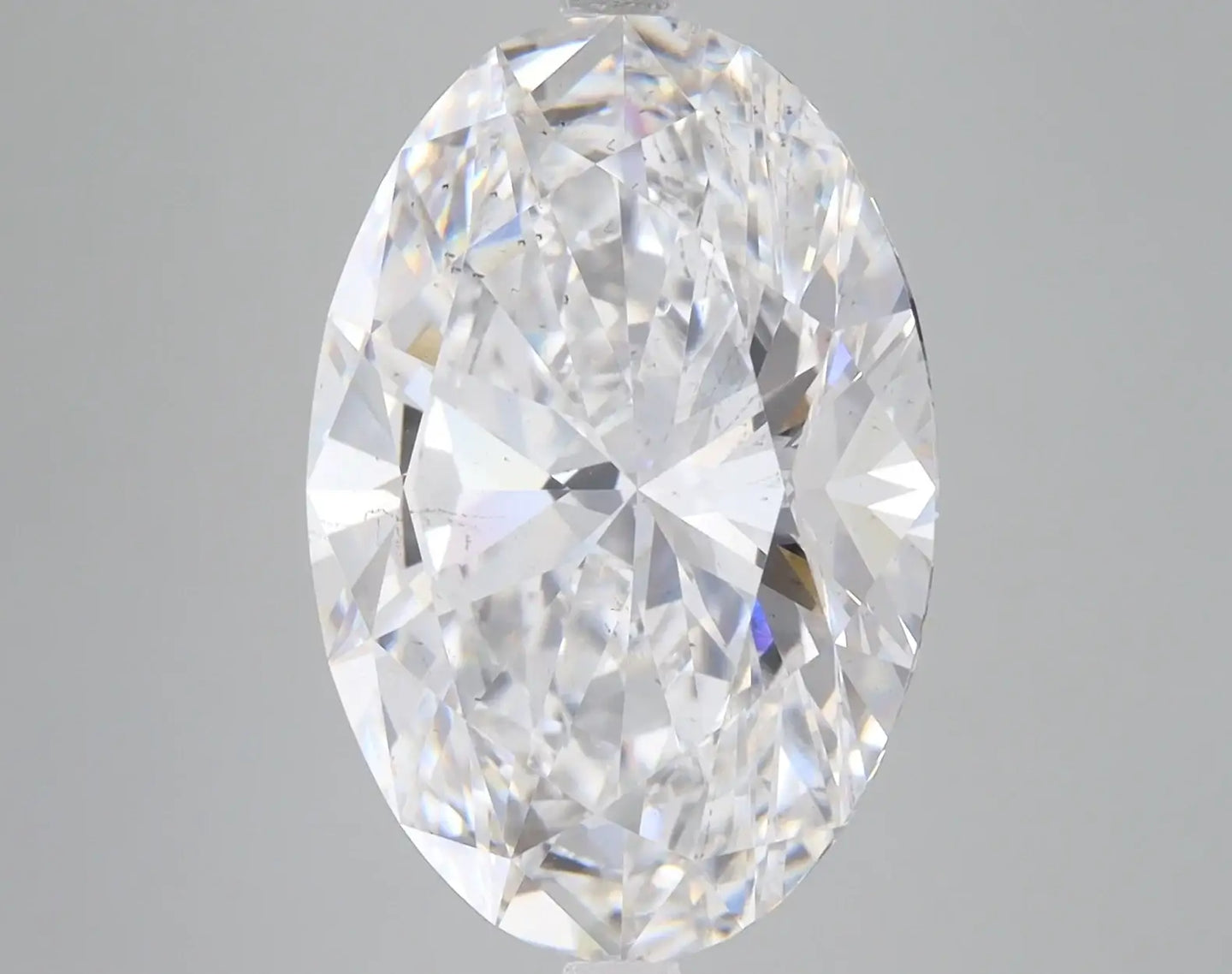 8.71 Carat Certified Oval Loose Stone Lab Grown Diamond No. 1053873 - Larson Jewelers