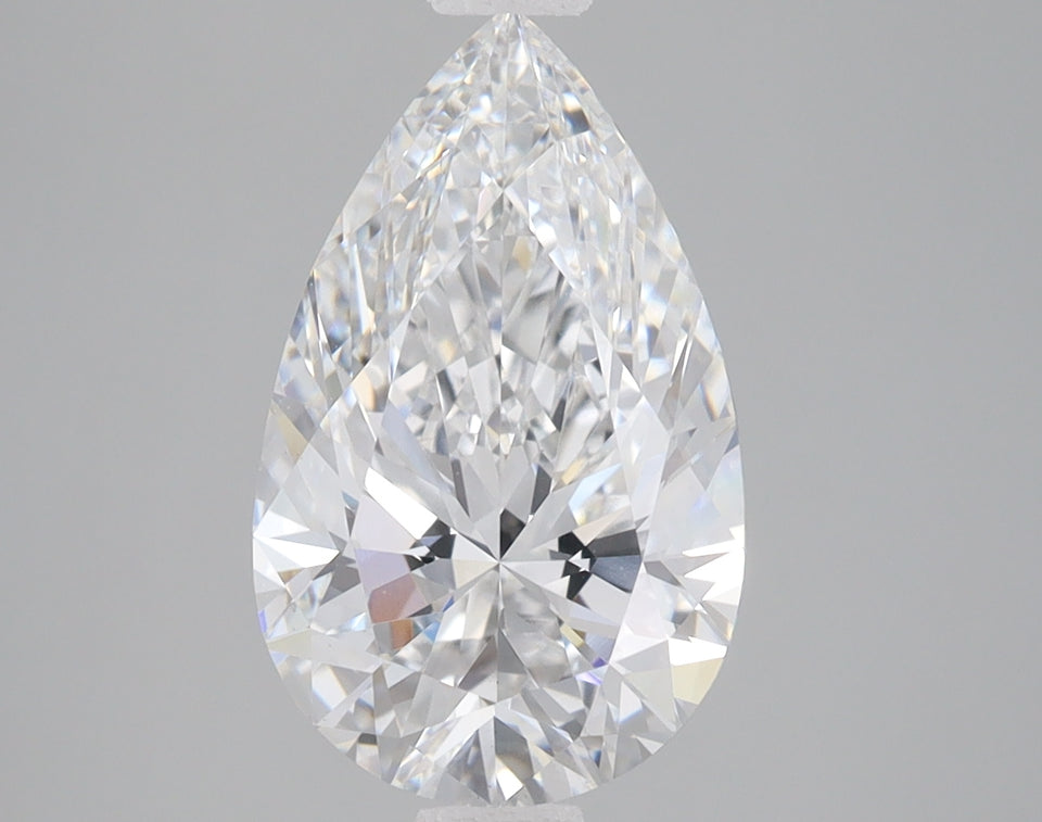3.23 Carat Certified Pear Loose Stone Lab Grown Diamond No. 2050776
