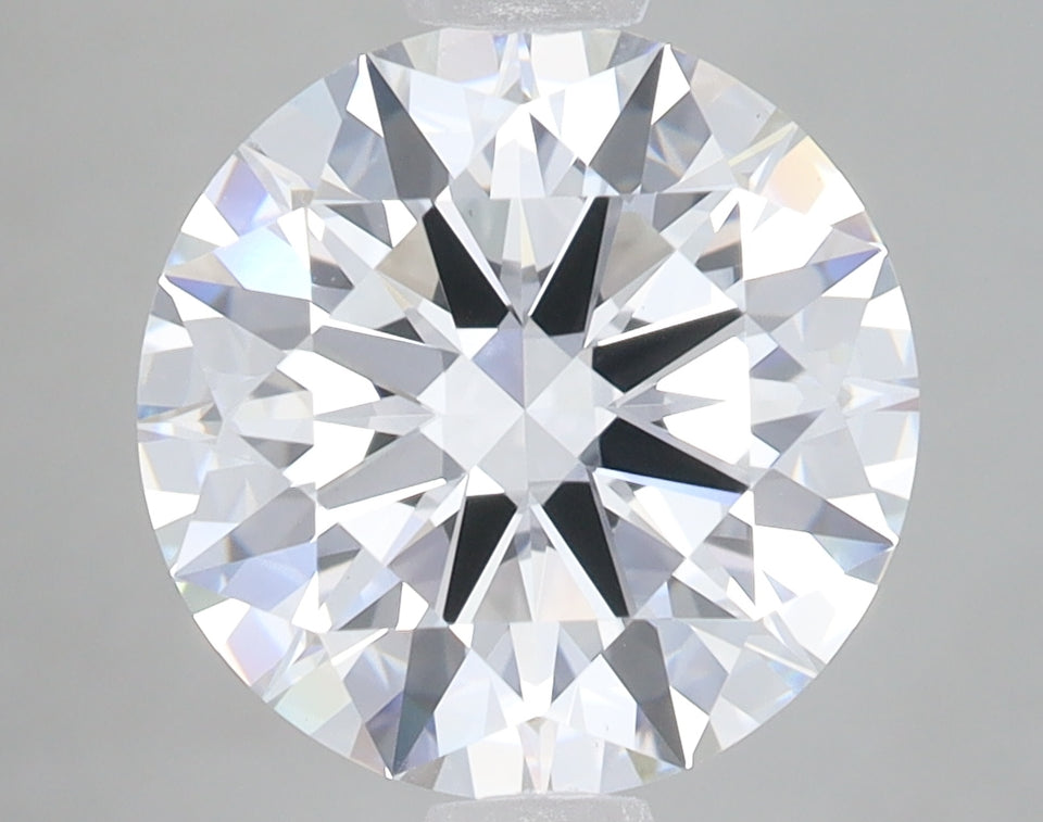 3.71 Carat Certified Round Loose Stone Lab Grown Diamond No. 1218501