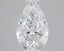 1.7 Carat Certified Pear Loose Stone Lab Grown Diamond No. 1068838