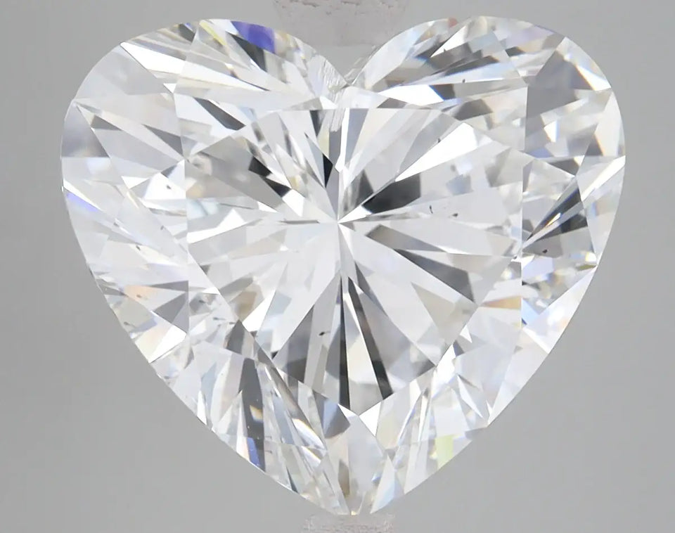 7.62 Carat Certified Heart Loose Stone Lab Grown Diamond No. 1147386 - Larson Jewelers