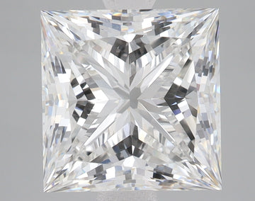 4.45 Carat Certified Princess Loose Stone Lab Grown Diamond No. 2037309