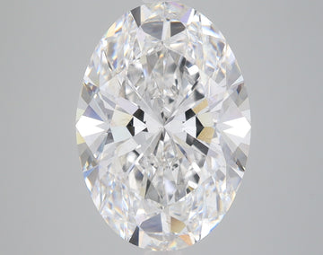 5.34 Carat Certified Oval Loose Stone Lab Grown Diamond No. 1037226