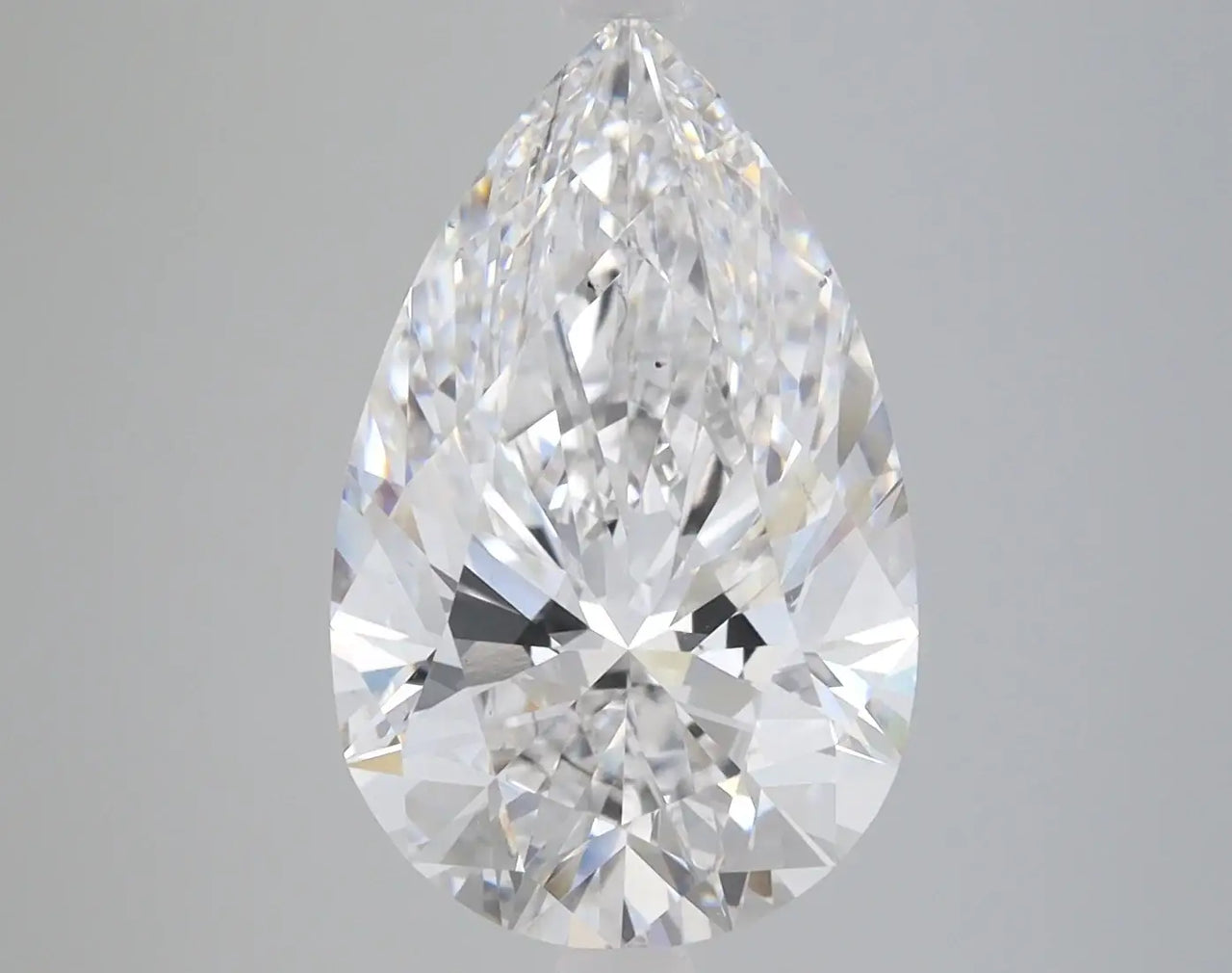 4.72 Carat Certified Pear Loose Stone Lab Grown Diamond No. 1030711 - Larson Jewelers
