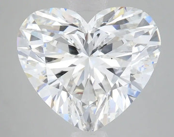 4.3 Carat Certified Heart Loose Stone Lab Grown Diamond No. 1216915 - Larson Jewelers
