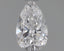 0.59 Carat Certified Pear Loose Stone Lab Grown Diamond No. 1107621