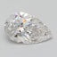 1.23 Carat Certified Pear Loose Stone Lab Grown Diamond No. 1241954