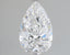1.71 Carat Certified Pear Loose Stone Lab Grown Diamond No. 1291137