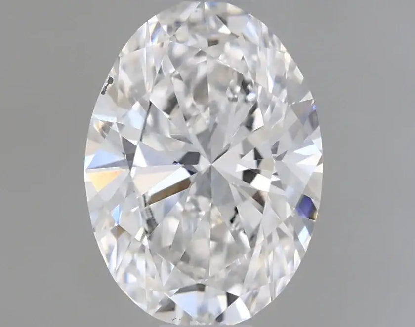 0.64 Carat Certified Oval Loose Stone Lab Grown Diamond No. 1105157 - Larson Jewelers