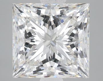 4.02 Carat Certified Princess Loose Stone Lab Grown Diamond No. 2041012