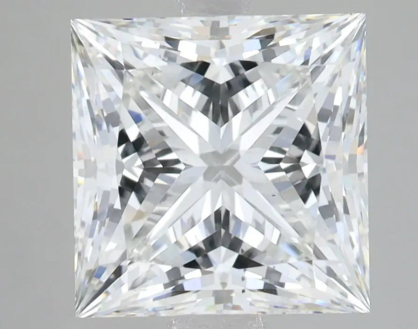 4.09 Carat Certified Princess Loose Stone Lab Grown Diamond No. 1297310 - Larson Jewelers