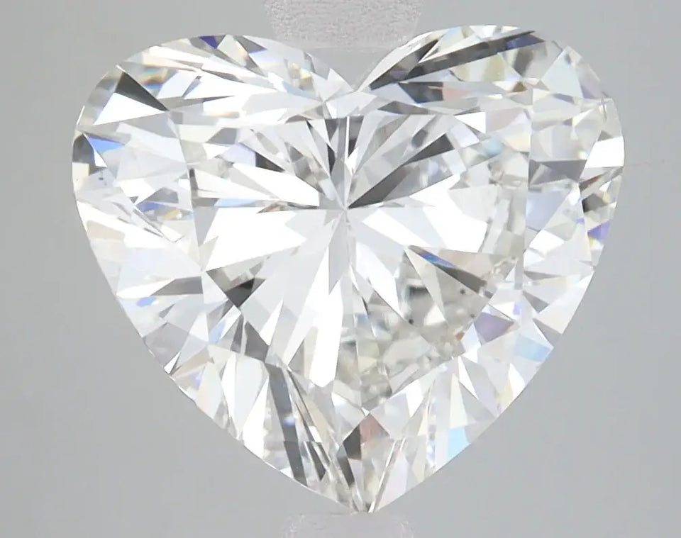 3.9 Carat Certified Heart Loose Stone Lab Grown Diamond No. 1203038 - Larson Jewelers