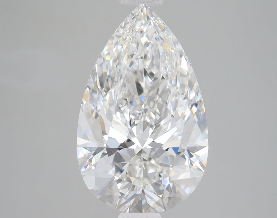 3.51 Carat Certified Pear Loose Stone Lab Grown Diamond No. 2049728