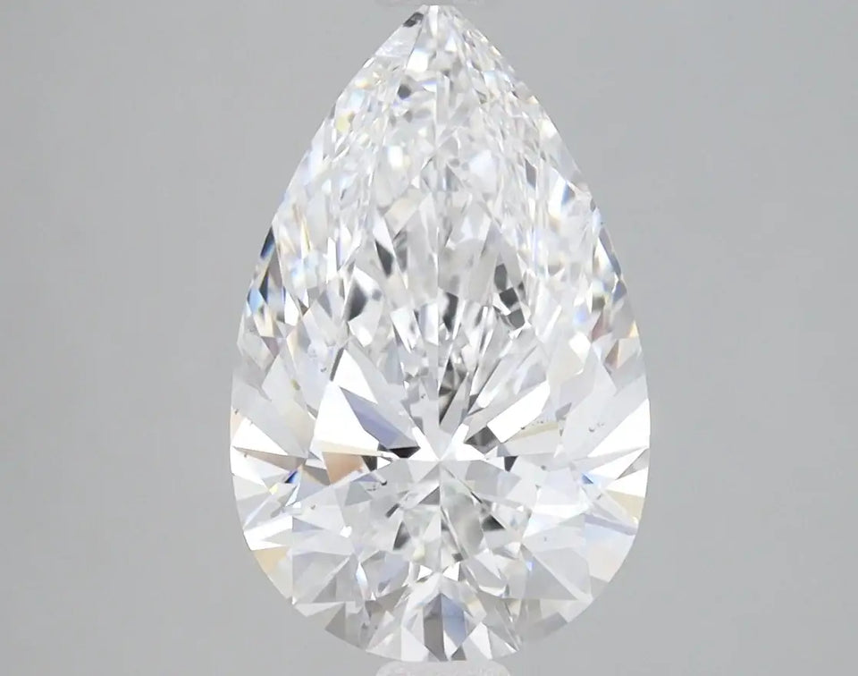 2.6 Carat Certified Pear Loose Stone Lab Grown Diamond No. 1167735 - Larson Jewelers