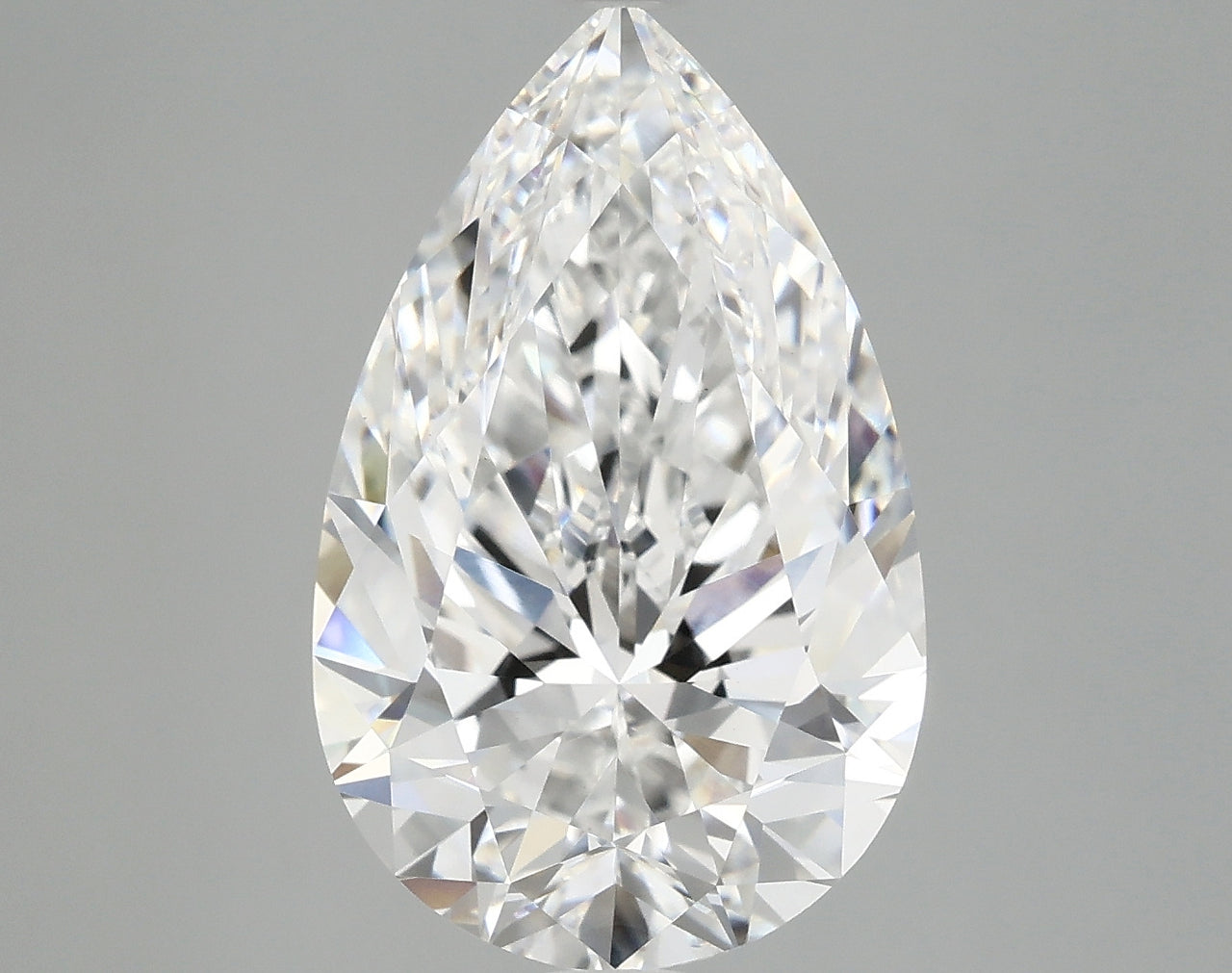 6.01 Carat Certified Pear Loose Stone Lab Grown Diamond No. 8120833