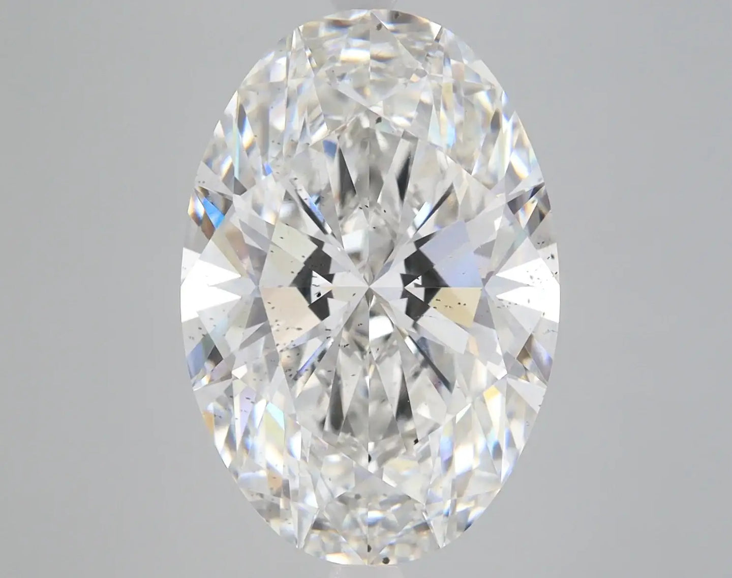7.11 Carat Certified Oval Loose Stone Lab Grown Diamond No. 1026898 - Larson Jewelers