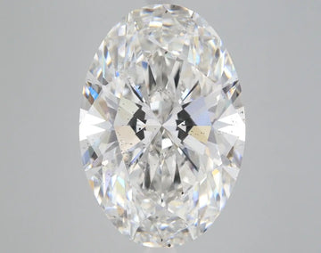 7.11 Carat Certified Oval Loose Stone Lab Grown Diamond No. 1026898 - Larson Jewelers