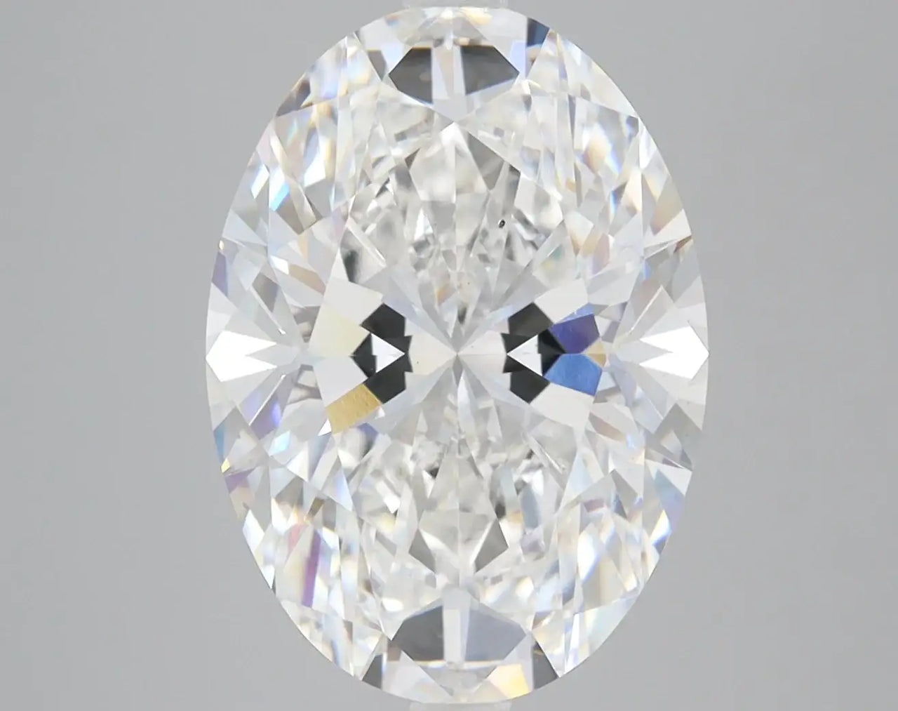 5.71 Carat Certified Oval Loose Stone Lab Grown Diamond No. 1022681 - Larson Jewelers
