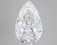 4.87 Carat Certified Pear Loose Stone Lab Grown Diamond No. 1163356