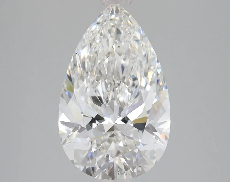 3.01 Carat Certified Pear Loose Stone Lab Grown Diamond No. 1108255 - Larson Jewelers