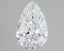 1.52 Carat Certified Pear Loose Stone Lab Grown Diamond No. 1337876