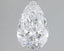 1.3 Carat Certified Pear Loose Stone Lab Grown Diamond No. 1285932