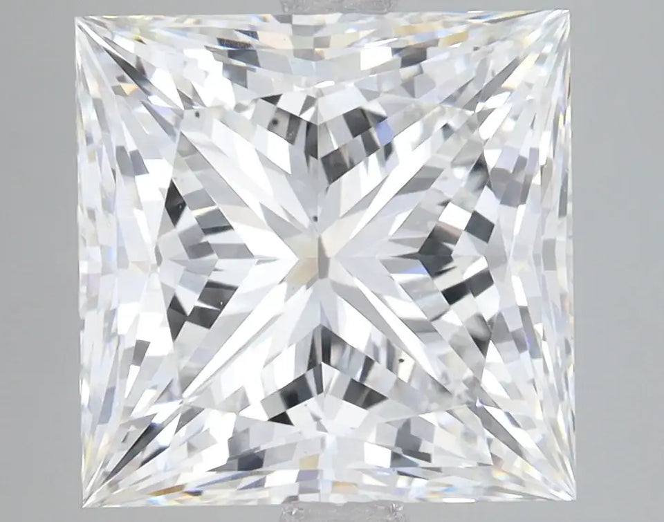 6.09 Carat Certified Princess Loose Stone Lab Grown Diamond No. 1282951 - Larson Jewelers