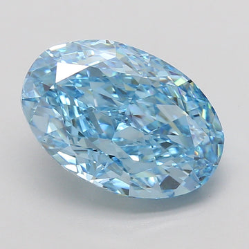5.09 Carat Certified Oval Loose Stone Lab Grown Diamond No. 1376861