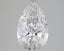 1.97 Carat Certified Pear Loose Stone Lab Grown Diamond No. 1038955