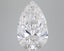 4.32 Carat Certified Pear Loose Stone Lab Grown Diamond No. 1051490