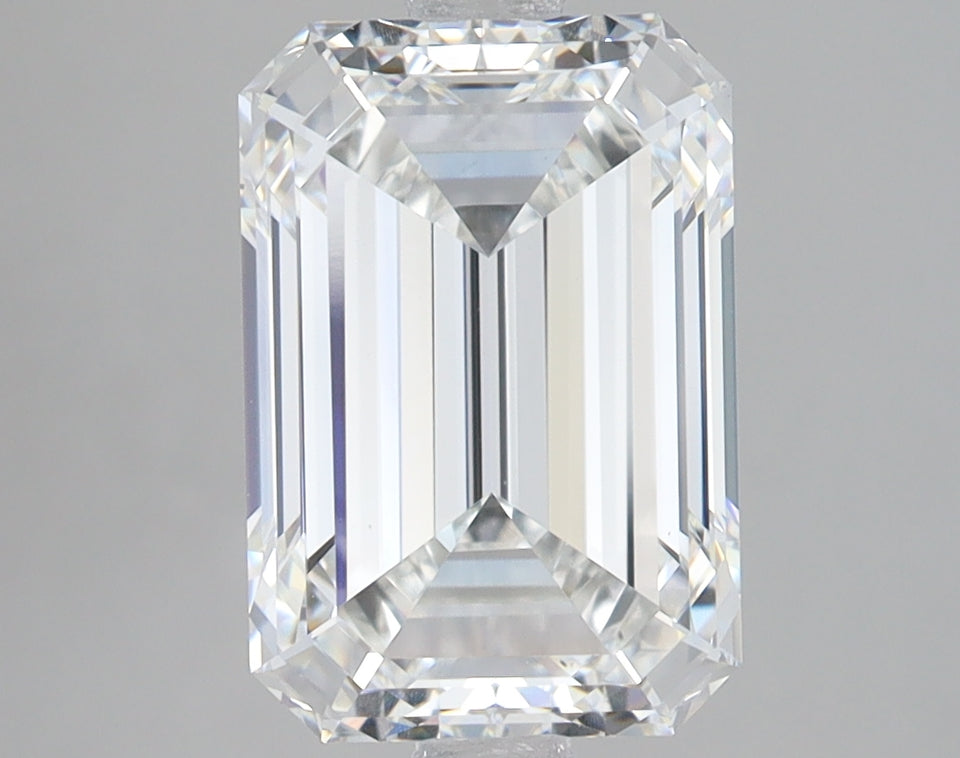 3.81 Carat Certified Emerald Loose Stone Lab Grown Diamond No. 1258993