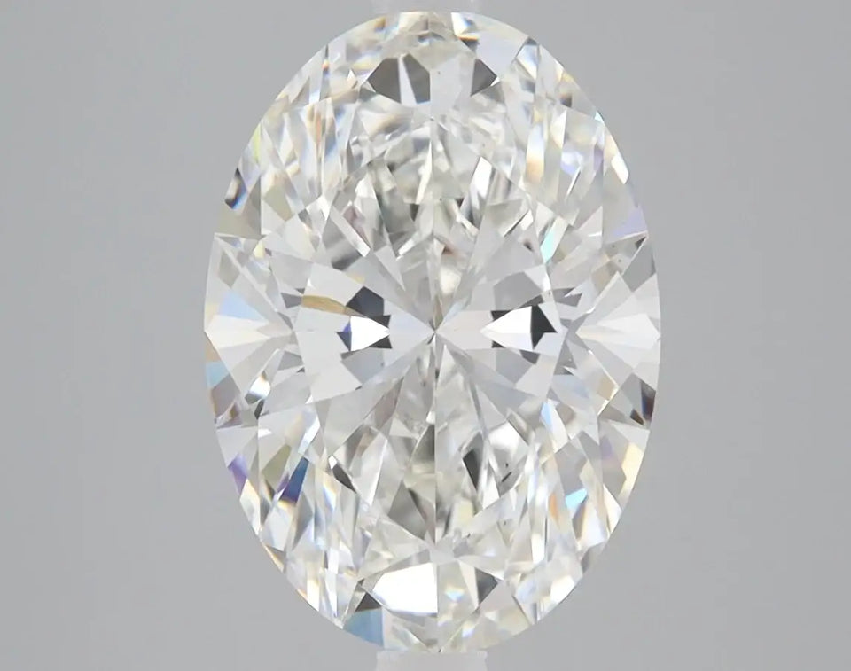 3.16 Carat Certified Oval Loose Stone Lab Grown Diamond No. 1022967 - Larson Jewelers