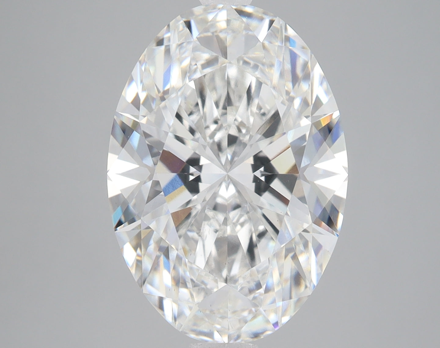 5.51 Carat Certified Oval Loose Stone Lab Grown Diamond No. 2031867